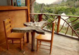 Intimo balcón, inspiradora  vista, HABITACION CIELITO