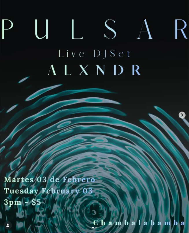 Danza Extática ✨ PULSAR Por DJ ALXNDR