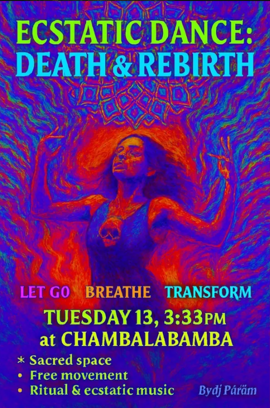 DANZA EXTÁTICA – MUERTE & RENACIMIENTO 🔥🖤 Por DJ Páräm